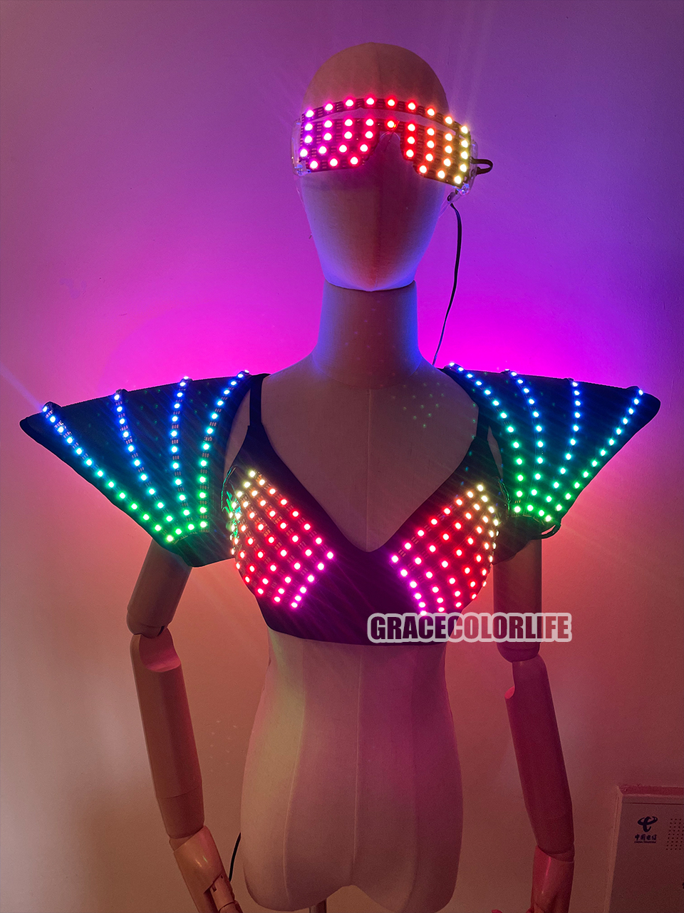 Cyberpunk Full-Color Laser LED – Event Party Dj recenzja i cena