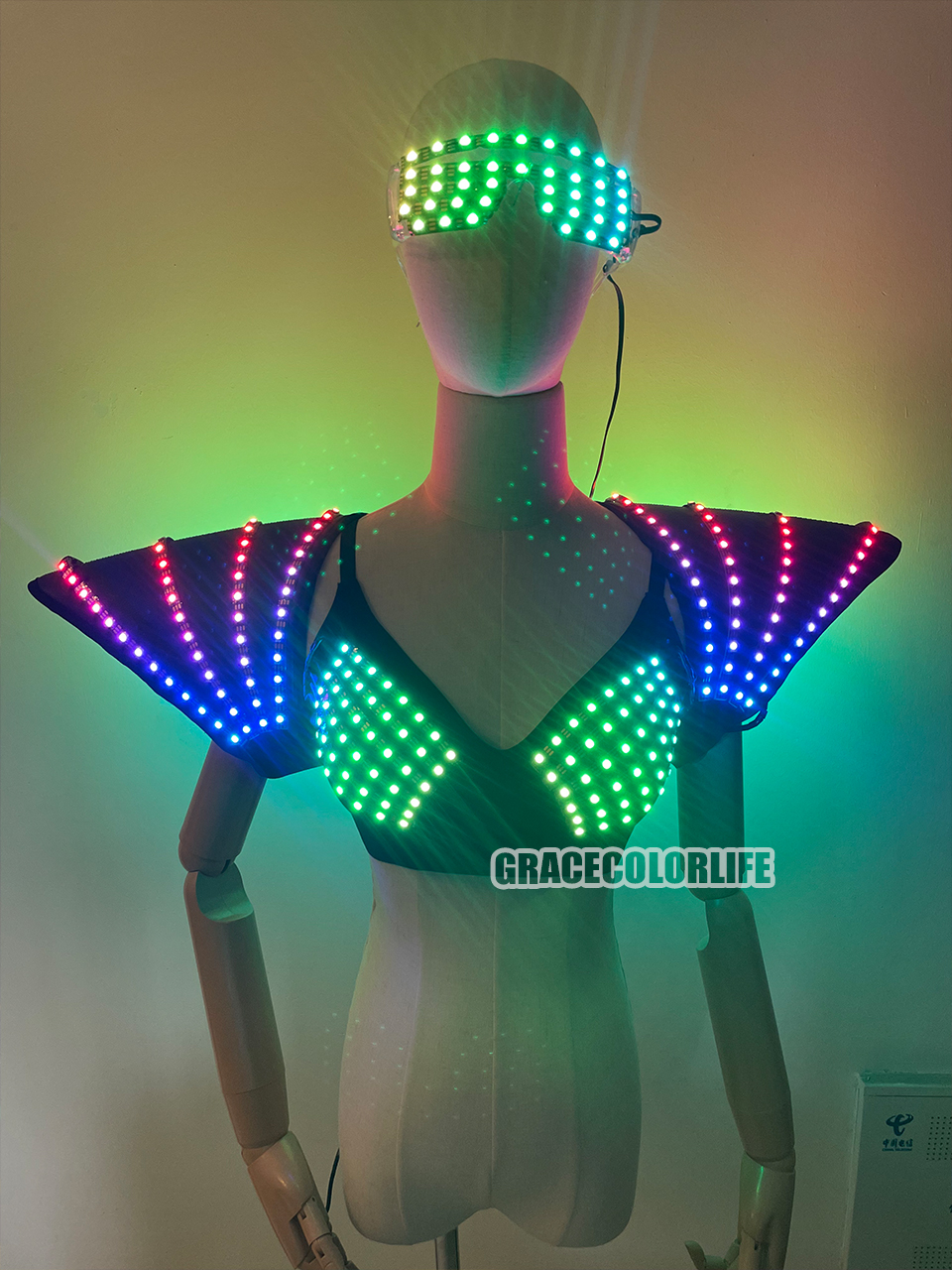 Cyberpunk Full-Color Laser LED – Event Party Dj recenzja i cena