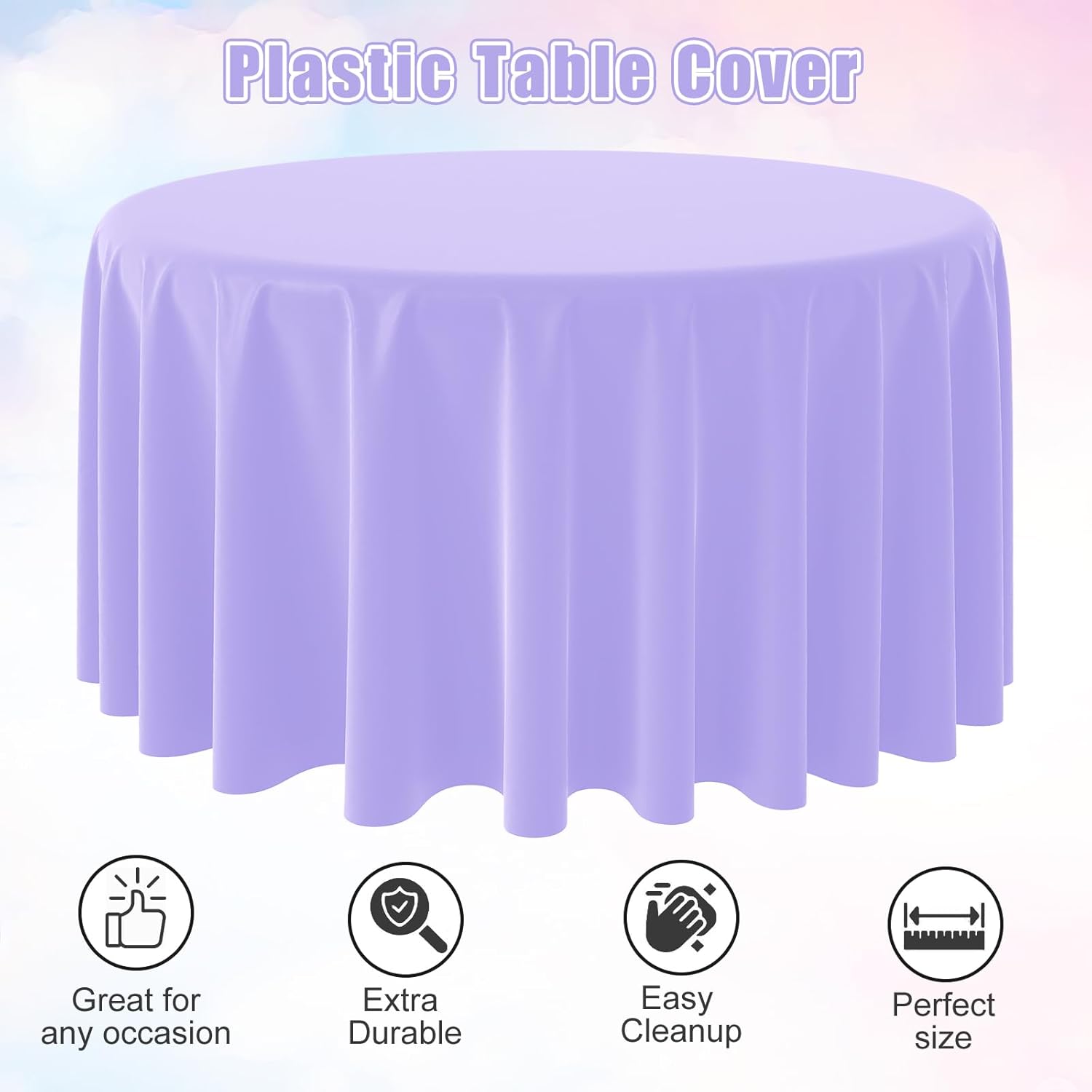 Disposable Round Solid Color T – Table Cloth Disposable recenzja i cena