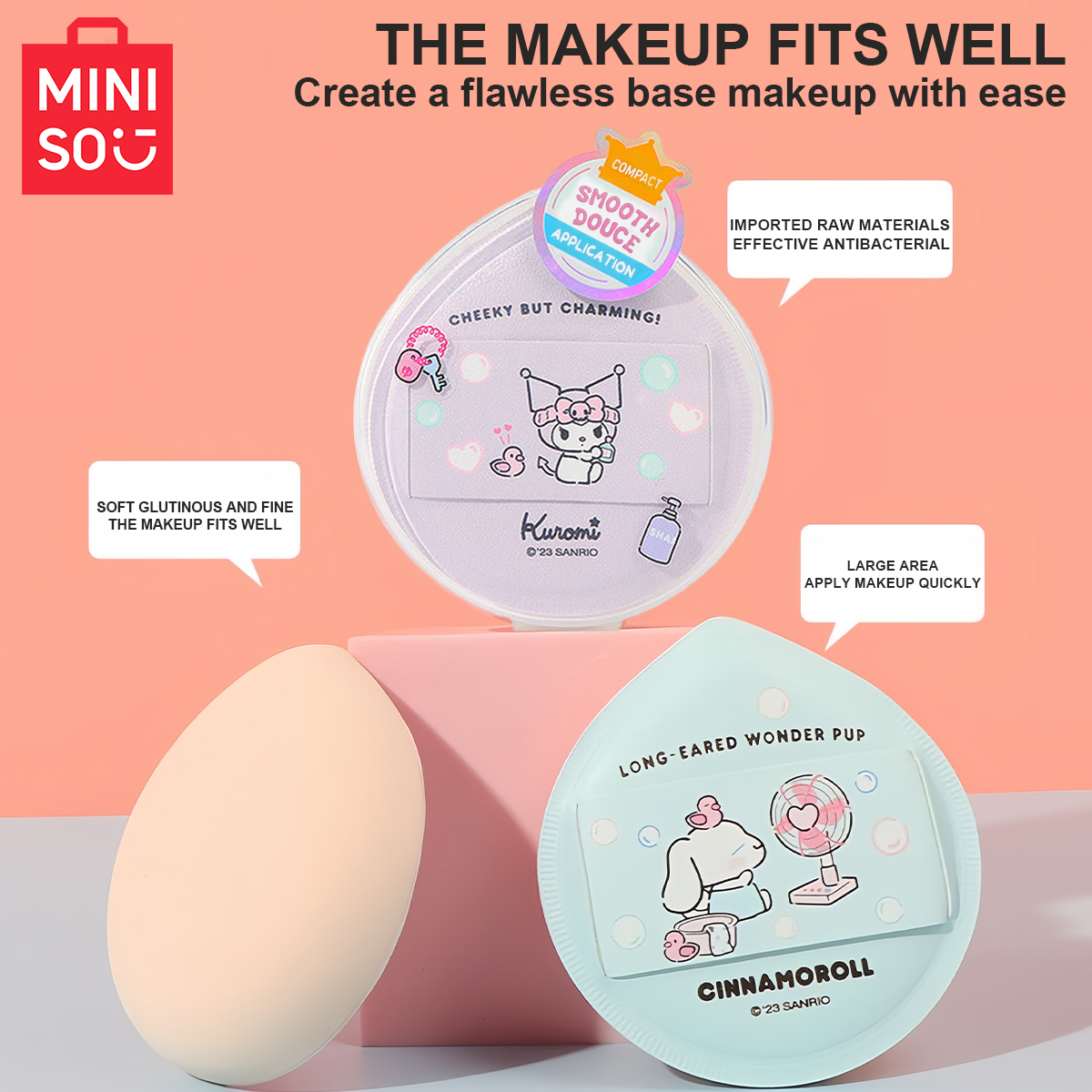 MINISO Sanrio Antibacterial Ex – Cotton Candy Cone recenzja i cena