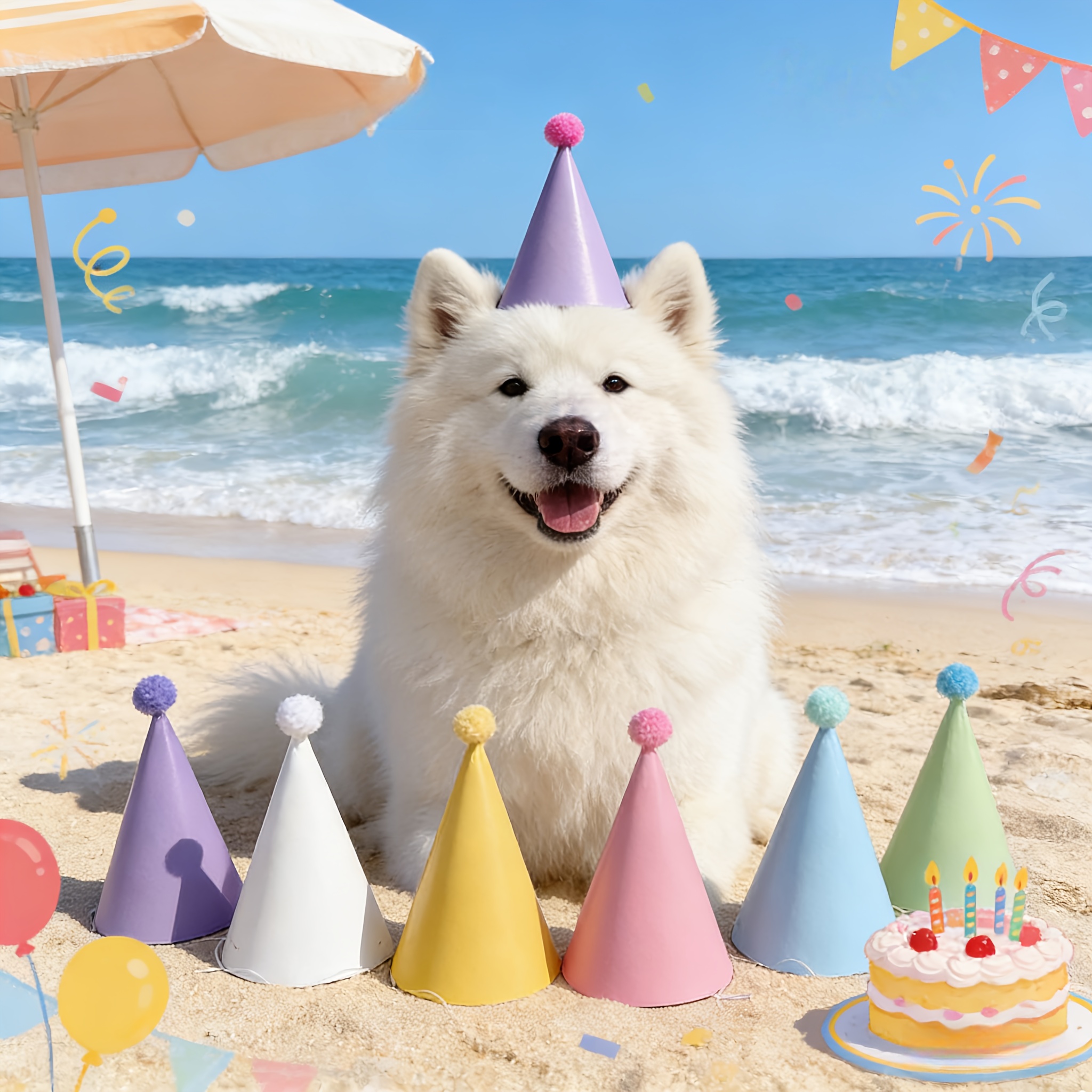 5/10 colorful birthday party h – Party Hat Cone recenzja i cena