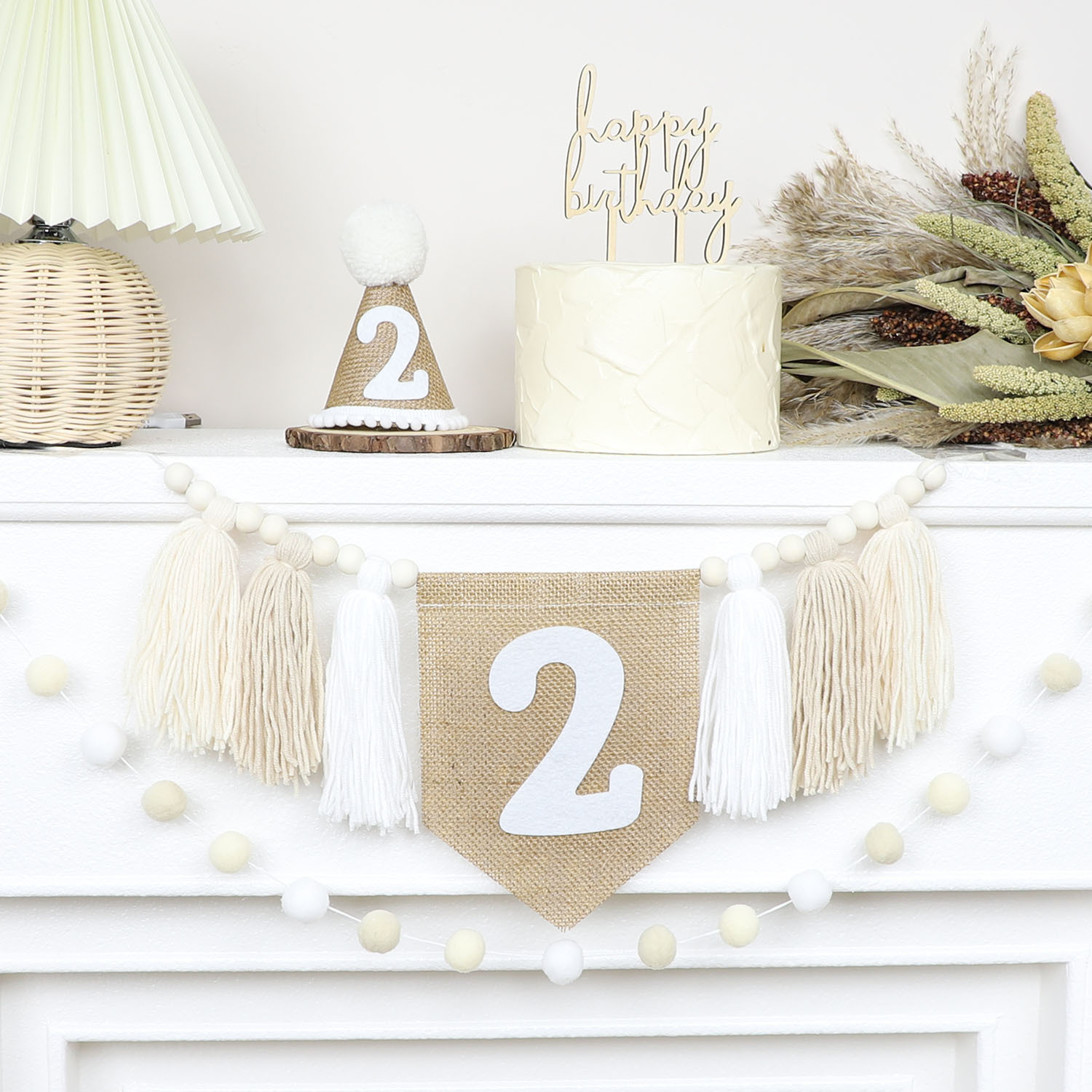 Birthday High Chair Banner Han – Party Hat Cone recenzja i cena