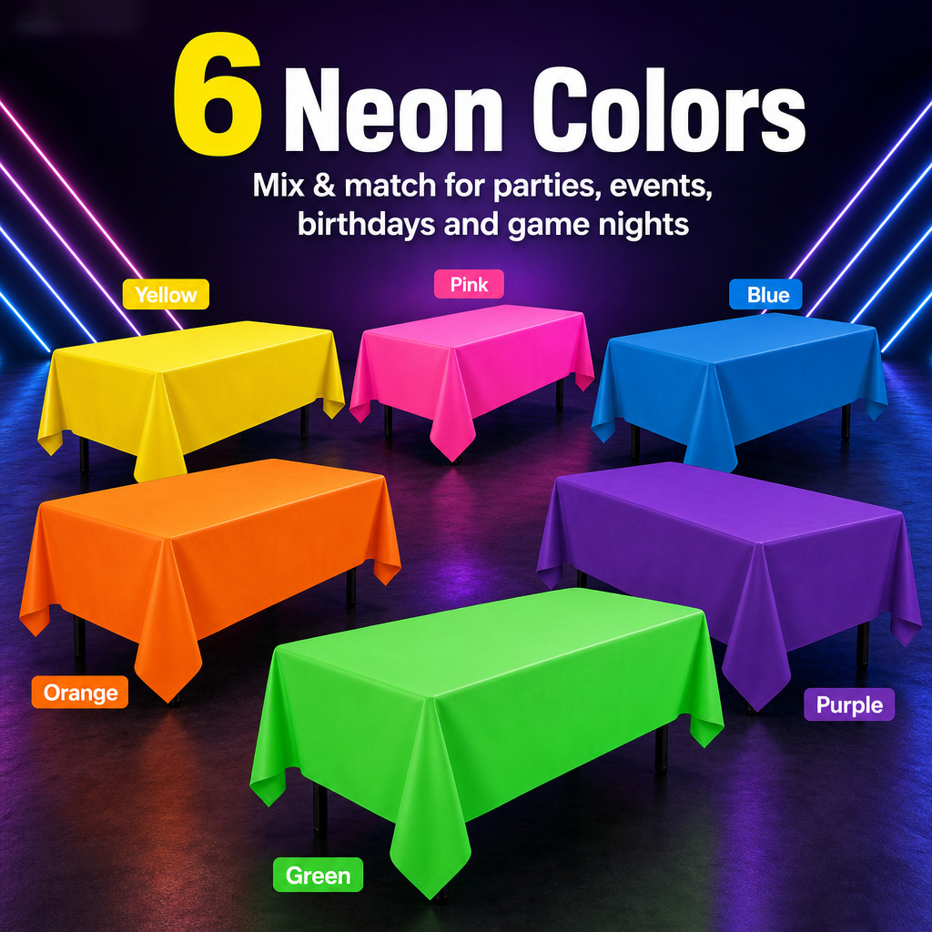 Thickened Macaron Fluorescent  – Table Cloth Disposable recenzja i cena