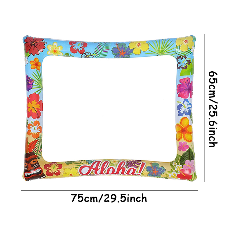 1pc Hawaiian Aloha Theme Infla – Photo Booth Frame recenzja i cena