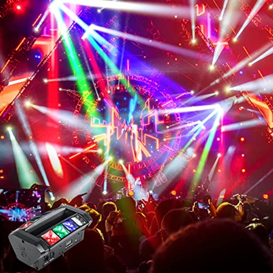 RGBW Moving Head DJ Light LED  – Event Party Dj recenzja i cena