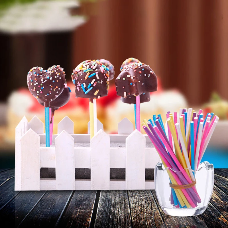 100Pcs/Lot Paper Lollipop Stic – Paper Straw Color recenzja i cena