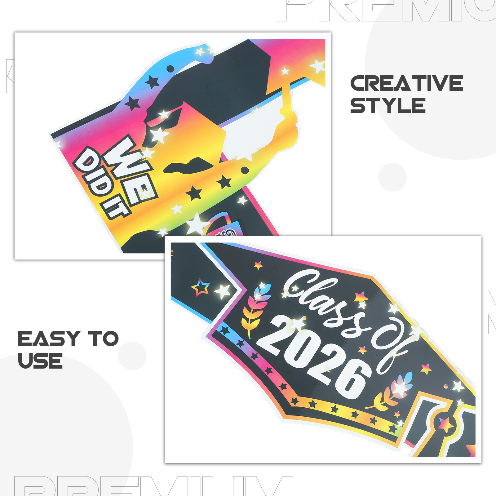 Graduation Photo Props Frame 2 – Photo Booth Frame recenzja i cena
