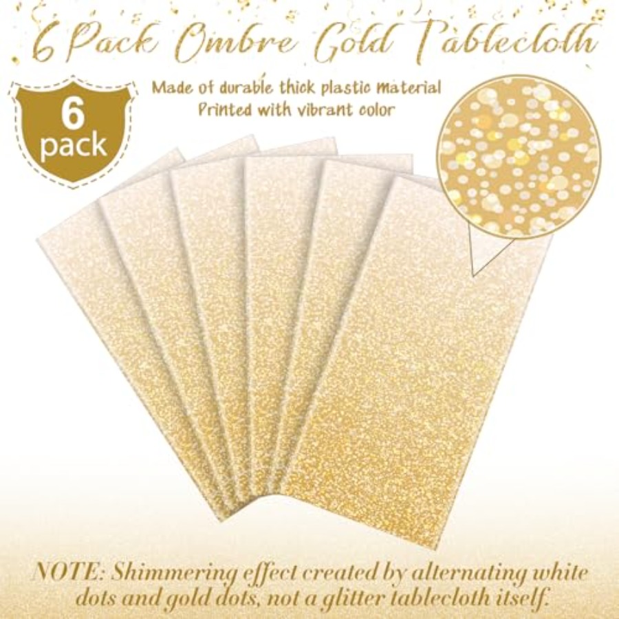 Ombre Plastic Tablecloth for P – Table Cloth Disposable recenzja i cena