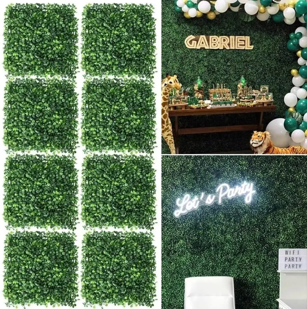 10 Pcs 25 CM Artificial Eucaly – Flower Wall Panel recenzja i cena