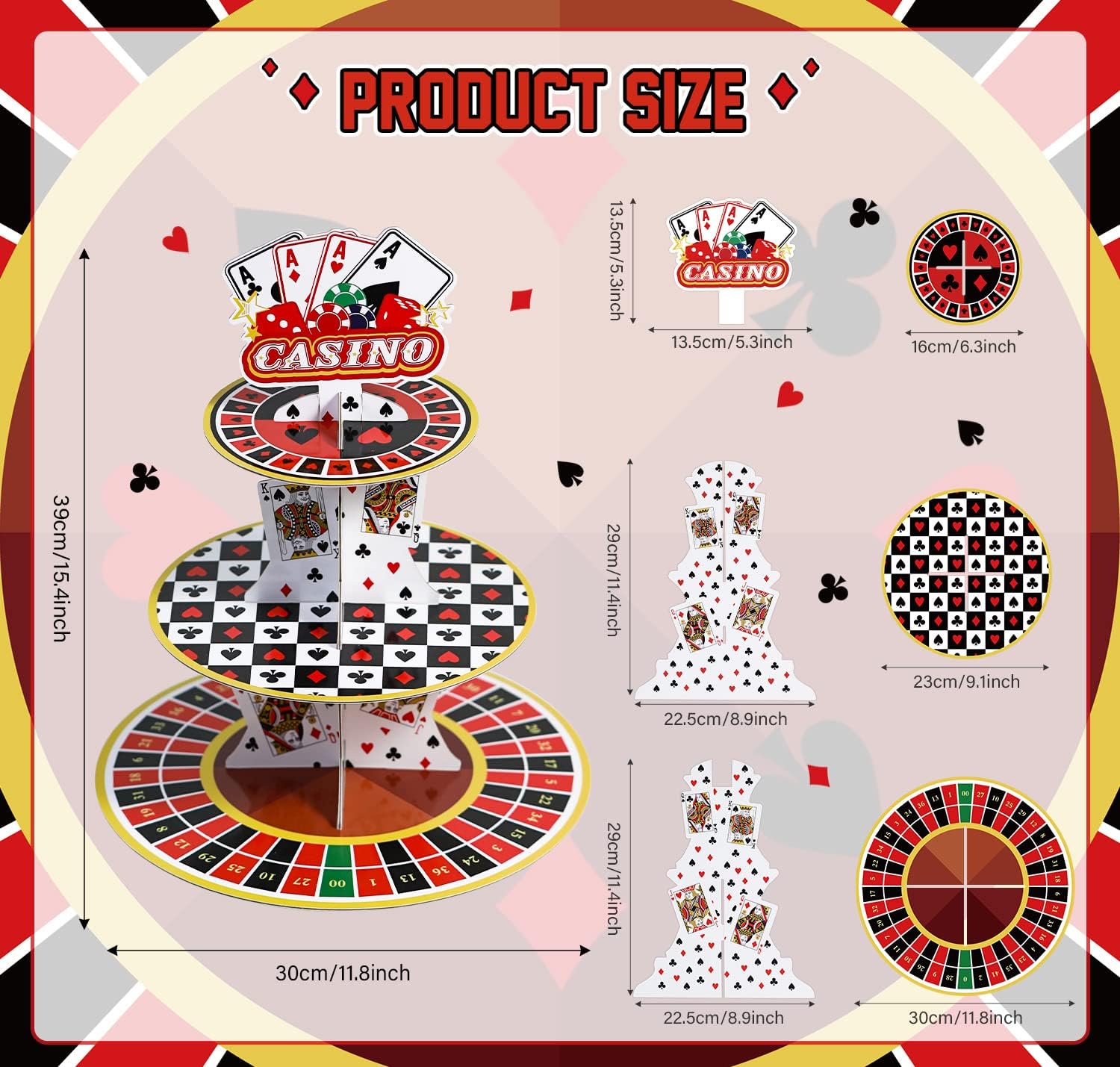 Casino Cupcake Stand 3 Tier fo – Cupcake Stand Tier recenzja i cena