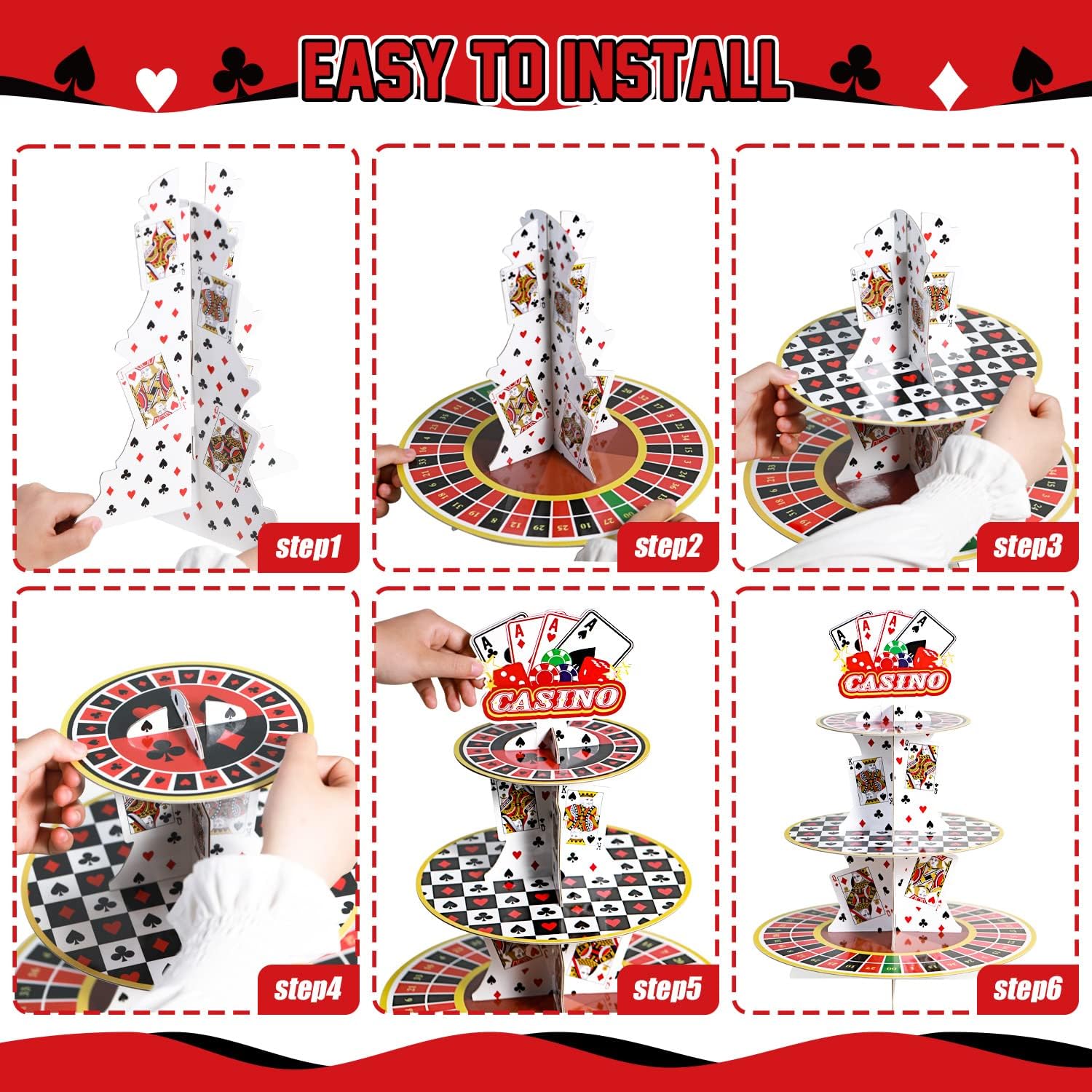Casino Cupcake Stand 3 Tier fo – Cupcake Stand Tier recenzja i cena