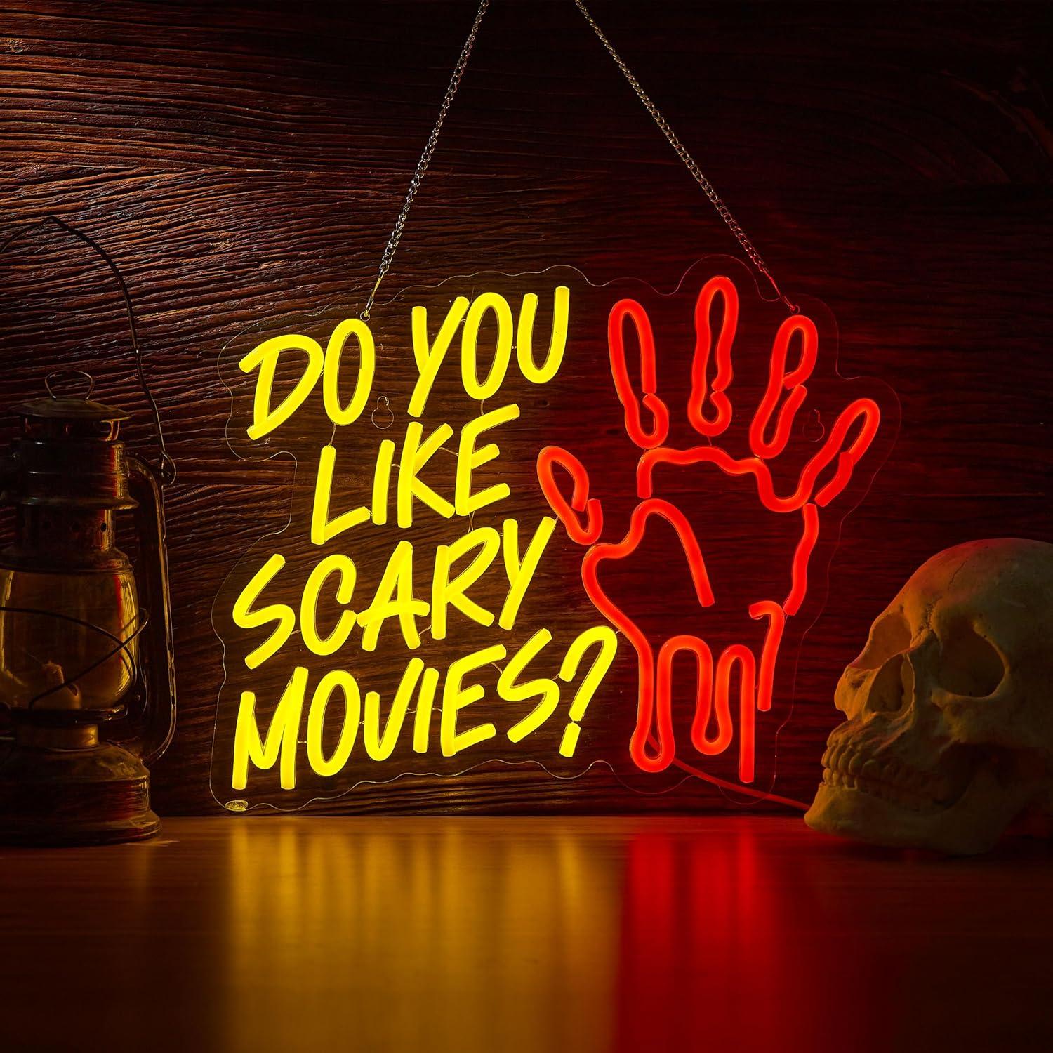 Do You Like Scary Movies Neon  – Neon Sign Party recenzja i cena