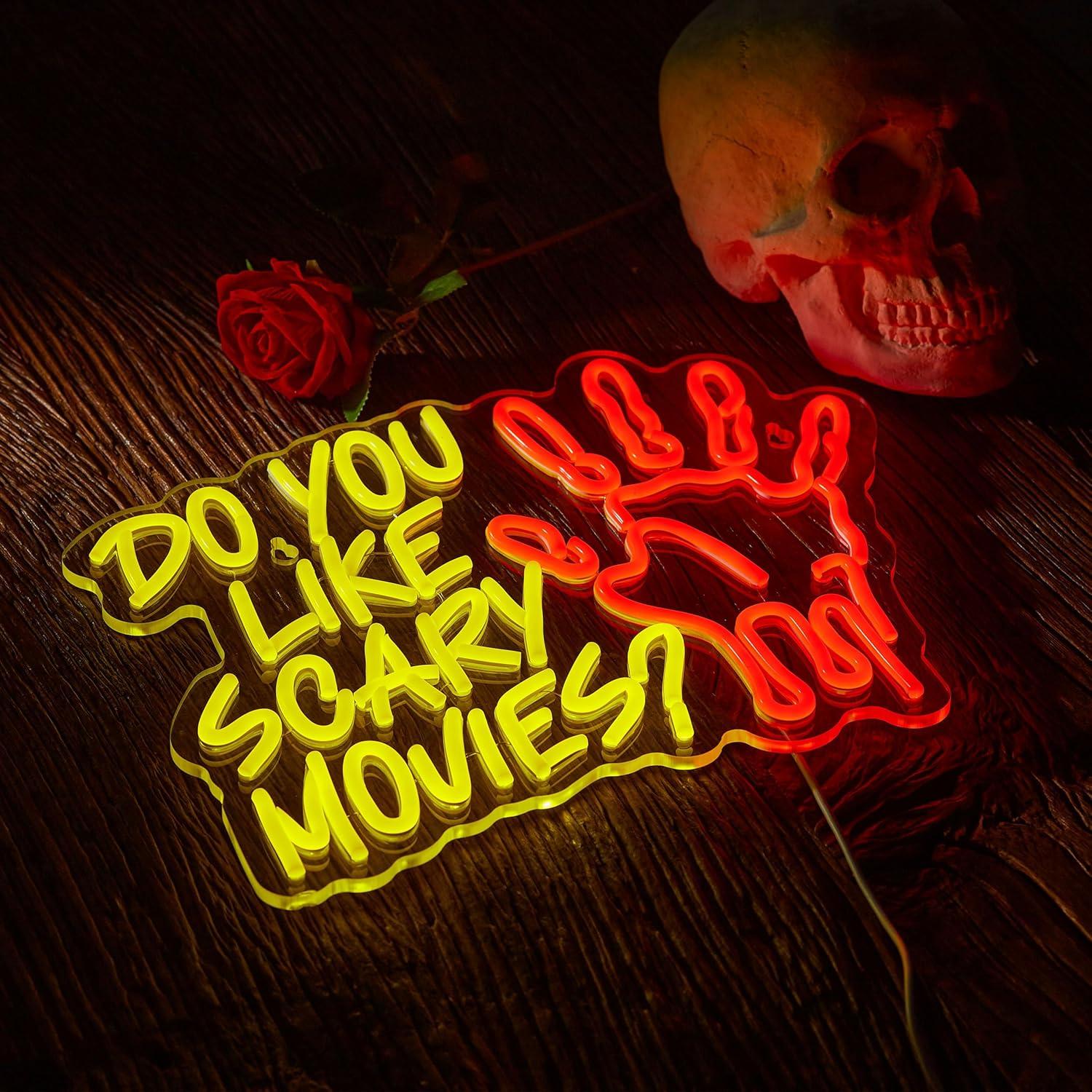Do You Like Scary Movies Neon  – Neon Sign Party recenzja i cena