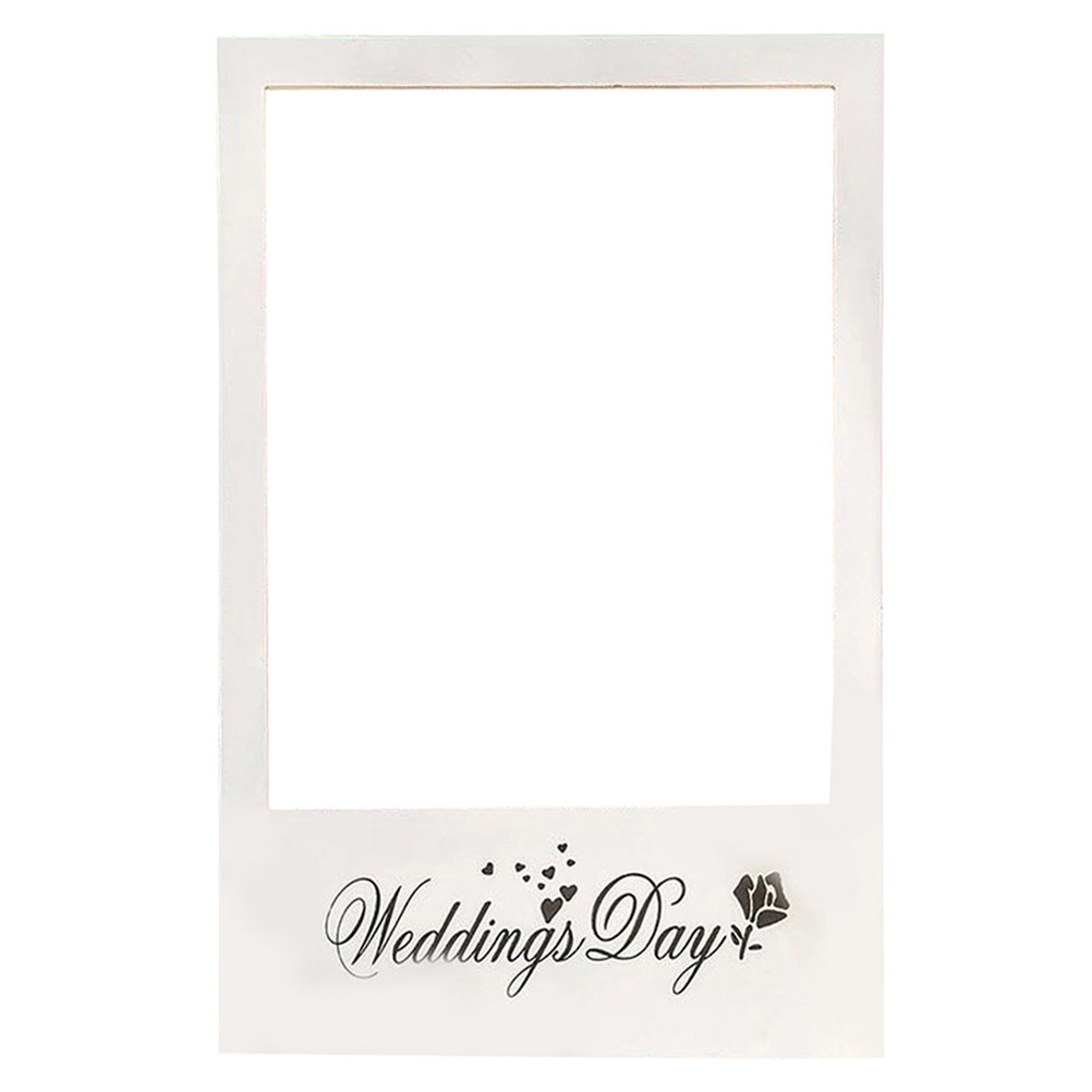 3Pcs Creative Couple Photo Fra – Photo Booth Frame recenzja i cena