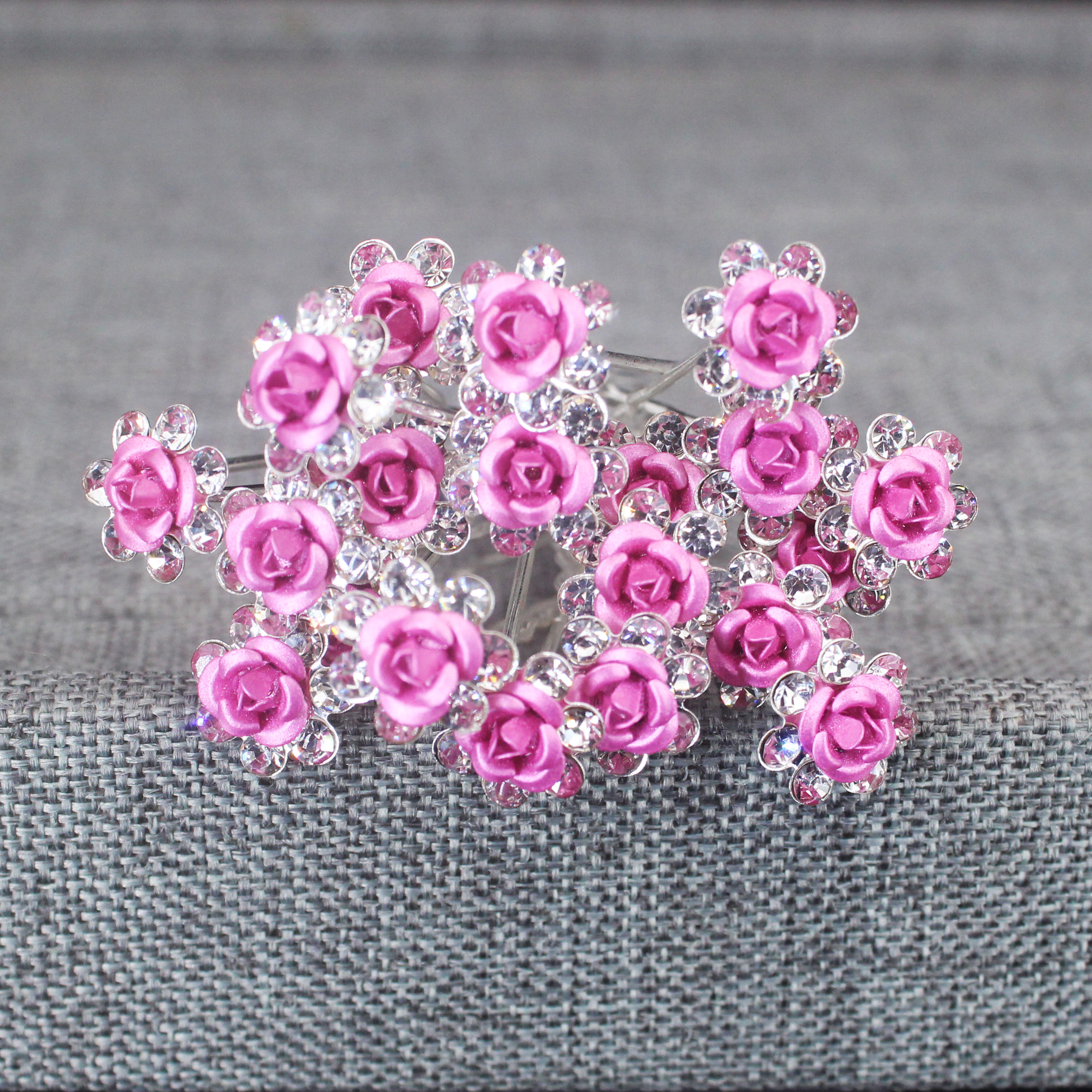 20PCS Rose Flower Rhinestone H – Event Suppliers recenzja i cena