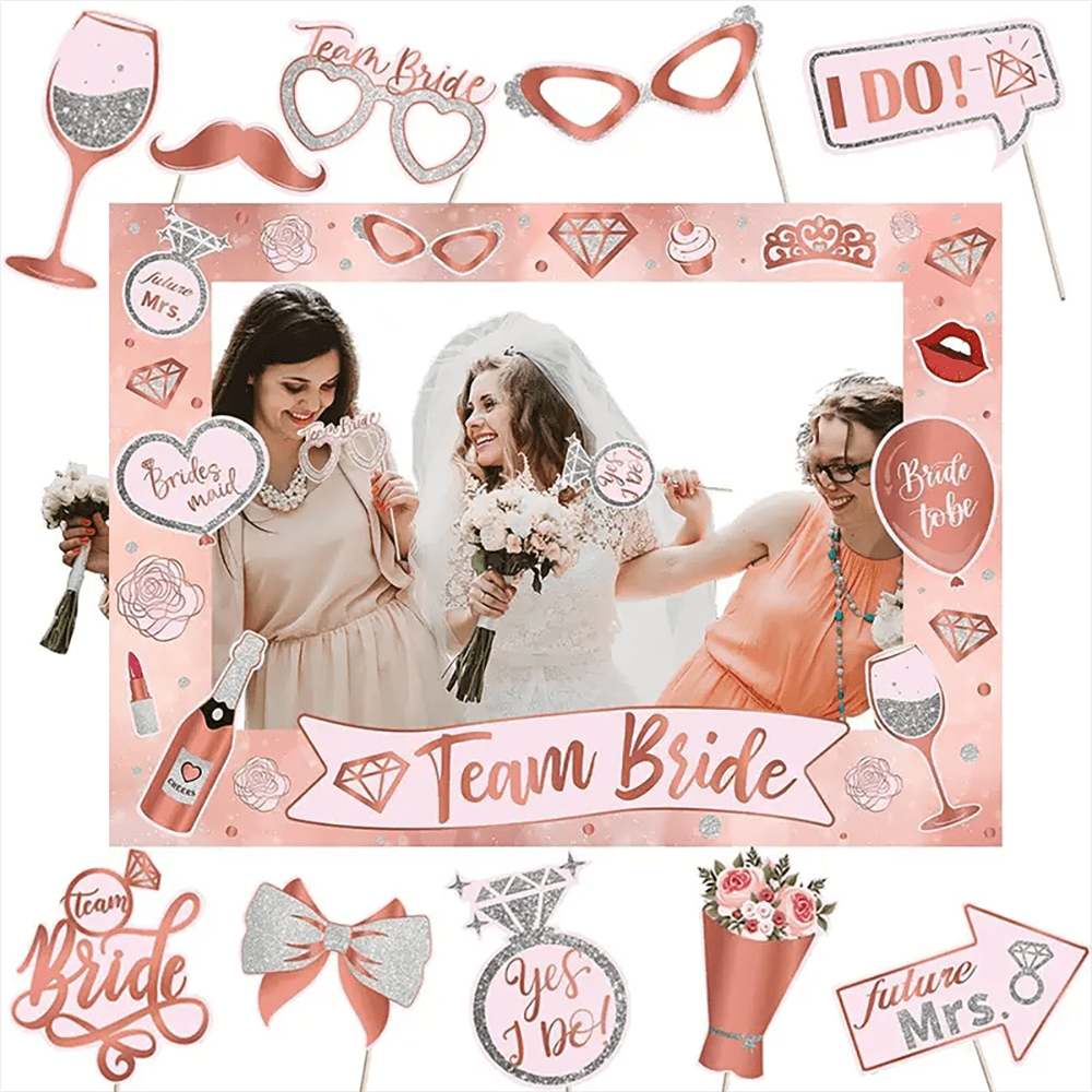 Bachelorette Party Rose Gold P – Photo Booth Frame recenzja i cena