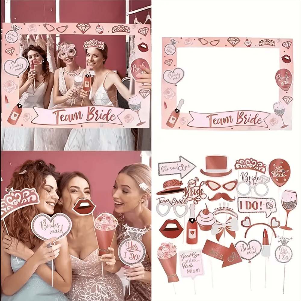 Bachelorette Party Rose Gold P – Photo Booth Frame recenzja i cena