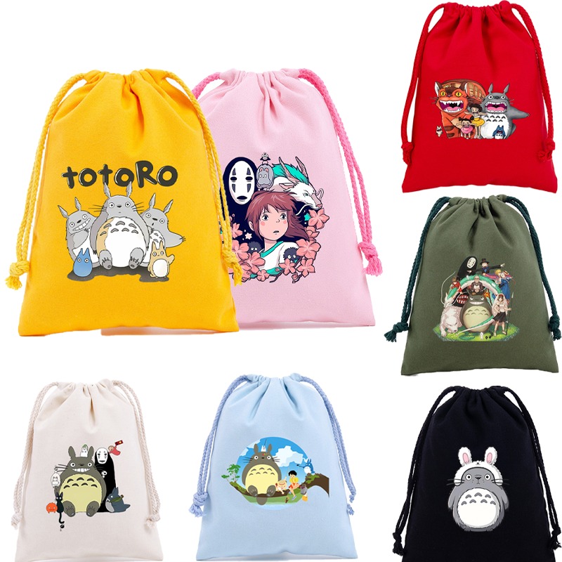 Totoro Cotton Cute Drawstring  – Party Favor Bag recenzja i cena