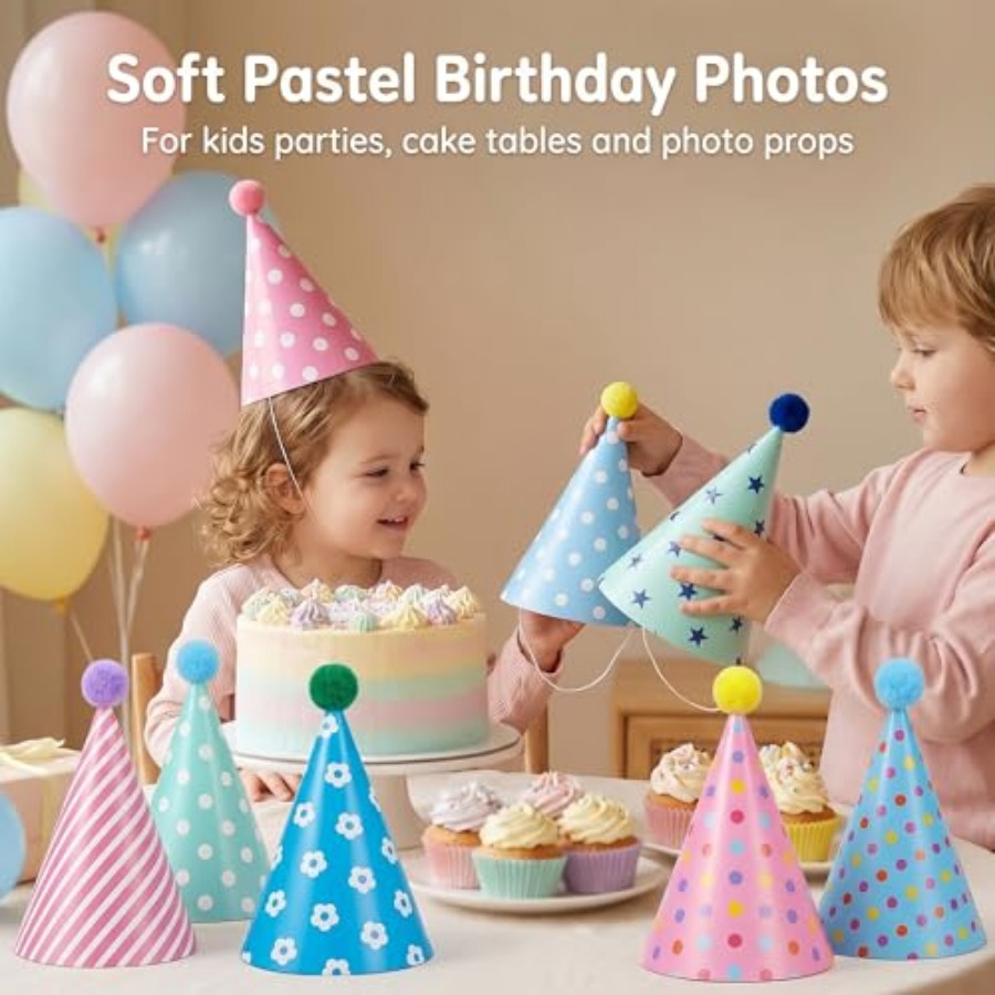 Beurio Pastel Party Hats for a – Party Hat Cone recenzja i cena