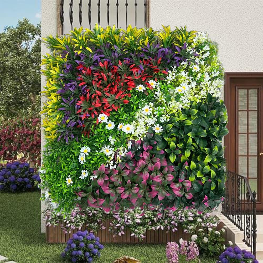 50*50CM Green Artificial Plant – Flower Wall Panel recenzja i cena