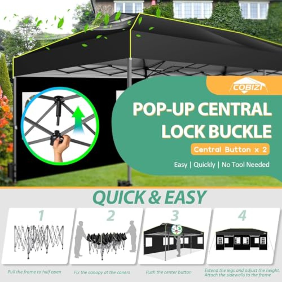 Outdoor event shelter with wat – Event & Party Supply recenzja i cena