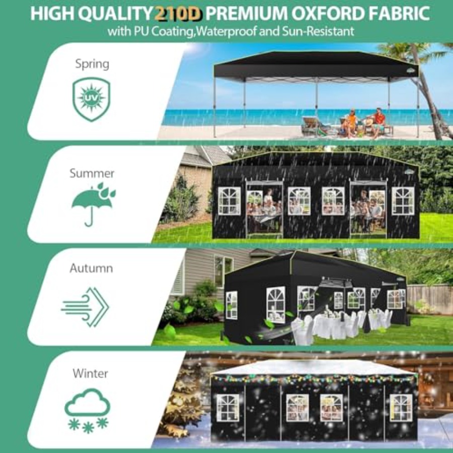 Outdoor event shelter with wat – Event & Party Supply recenzja i cena