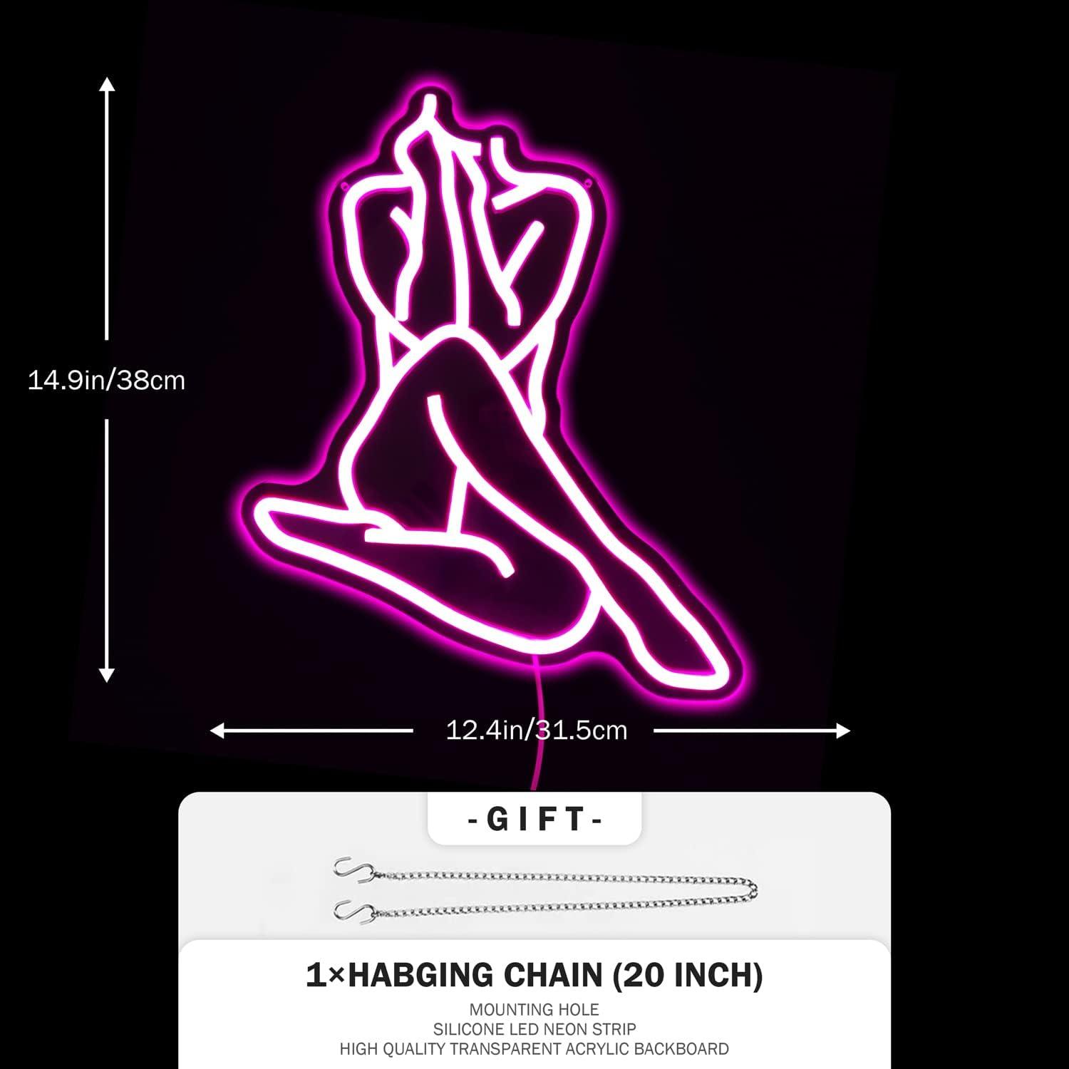 Lady Neon Sign Dimmable LED Li – Neon Sign Party recenzja i cena
