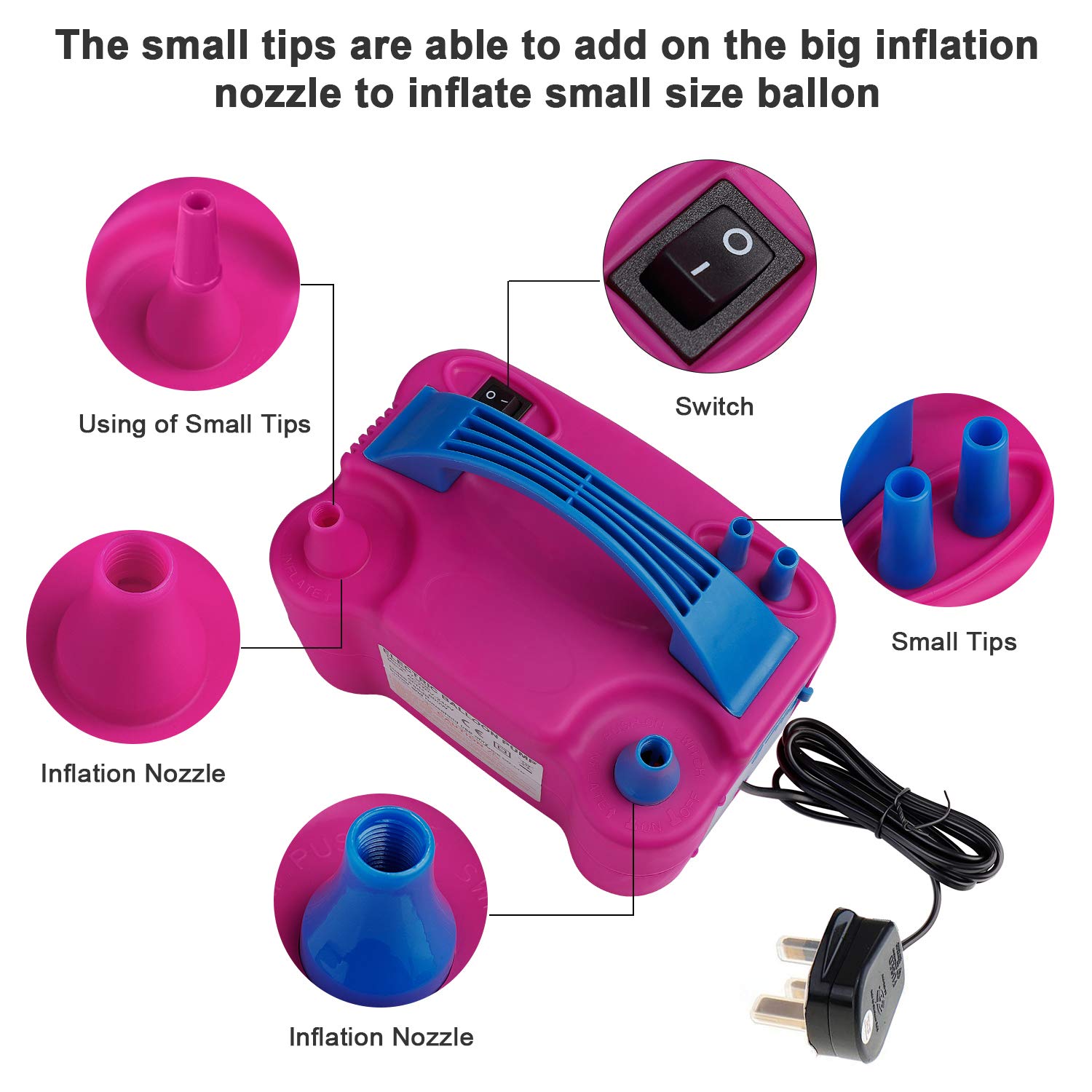 Portable Electric Balloon Blow – Balloon Pump Hand recenzja i cena