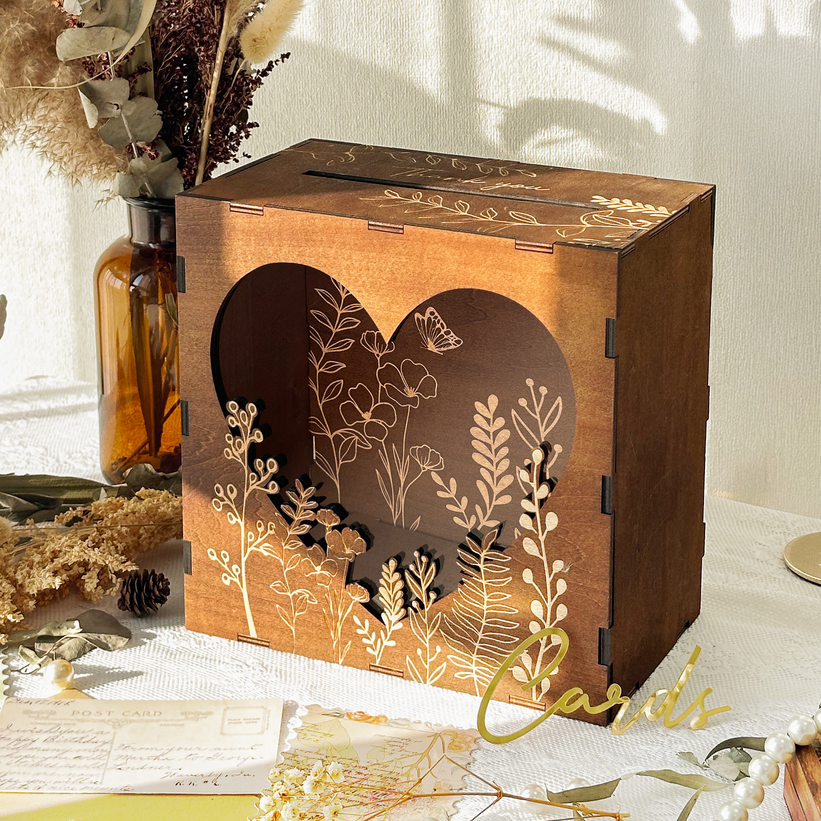 OurWarm Heart Window Card Box, – Event Party Box recenzja i cena